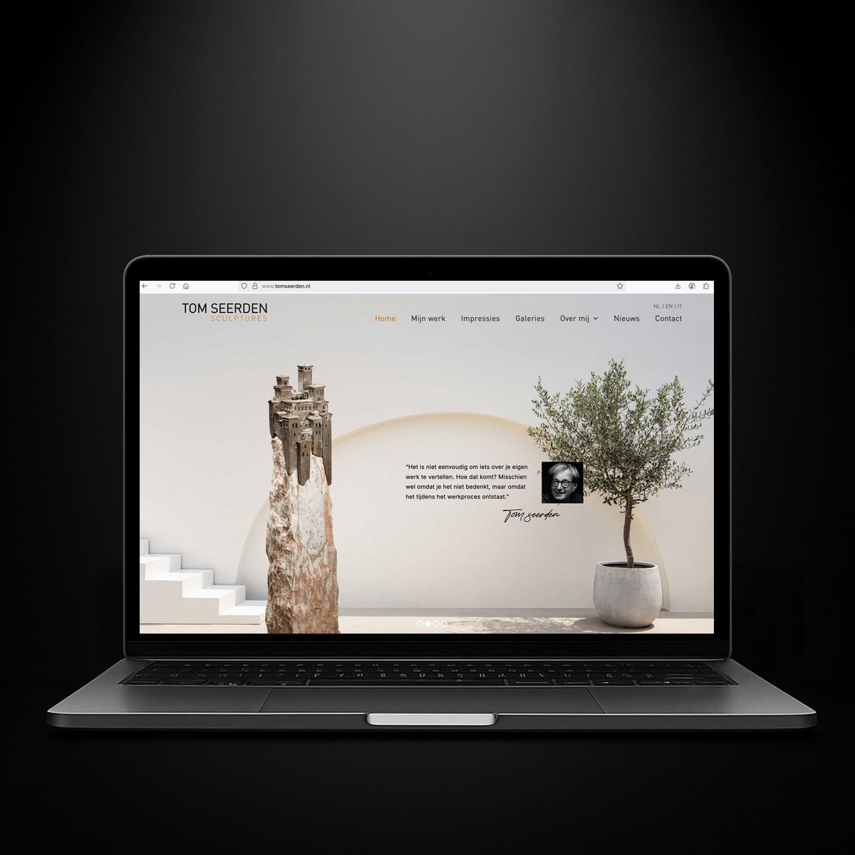 GoGurus's tweet photo. ✨ De nieuwe website van beeldhouwkunstenaar Tom Seerden – Sculptures – staat live!

Bekijk Tom's werk in zijn digitale galerie op https://t.co/S480vXoDlI.

#webdesign #kunst #art #sculptures #kunstenaar #Italy https://t.co/JojYLb3e83