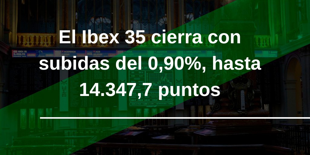 El Ibex avanza sobre los 14.300 apoyado en Unicaja, que contagia al resto de bancos
bolsamania.com/noticias/croni…