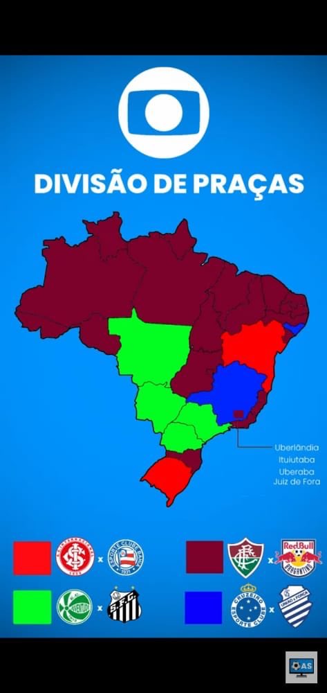 Na hora de fazer “jornalismo”, a TV Globo réplica essa mentira de que a torcida do Fluminense é igual à do Vitória.

Na hora de ganhar DINHEIRO com audiência, escolhe passar o Fluminense para o país inteiro. 👀