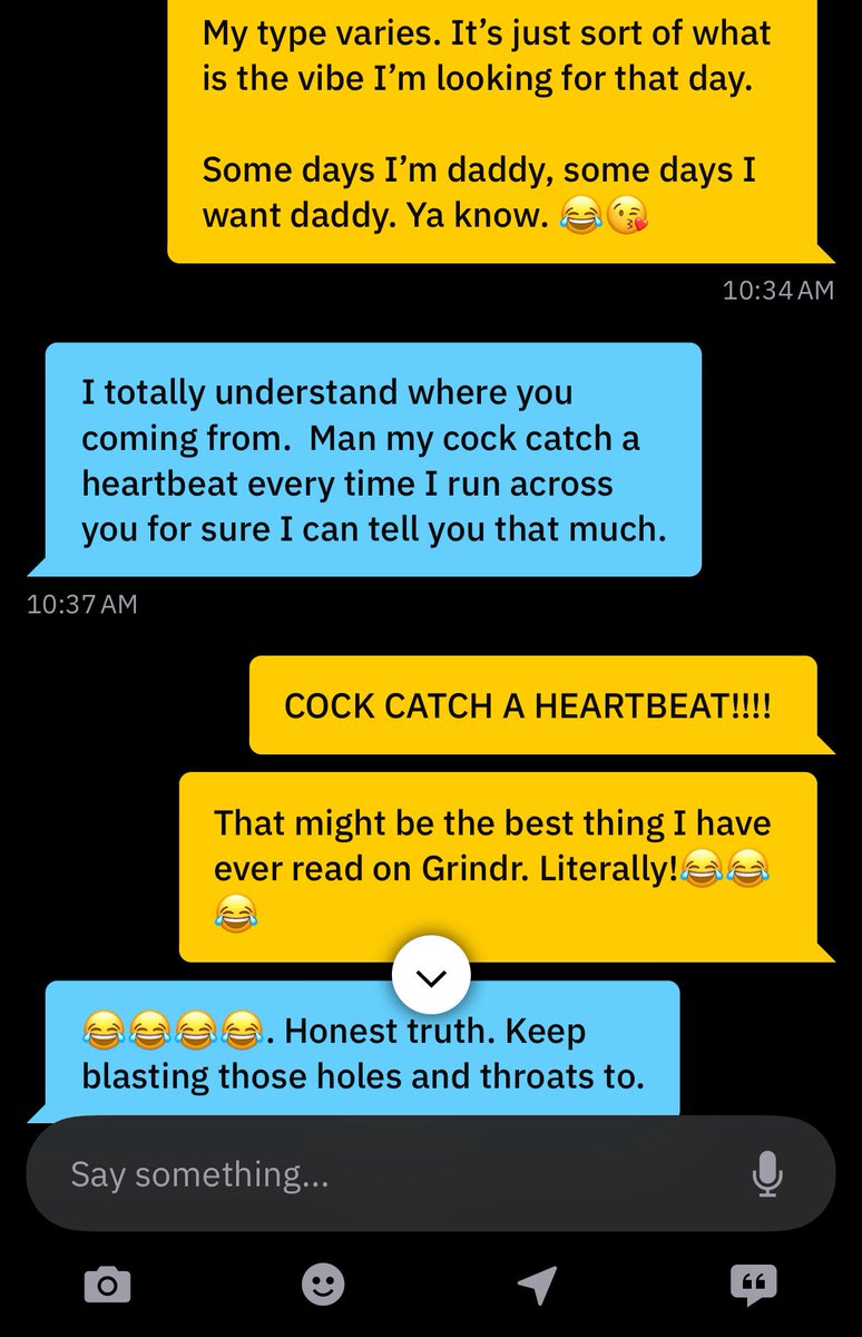 Yall! Put it on a tote bag! 

Cock catch a heartbeat. 
😂❤️