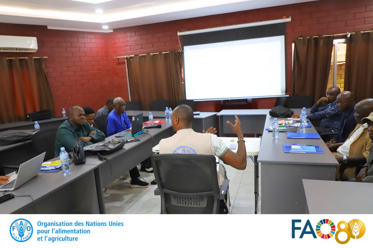 FAOGuinee's tweet photo. FAO Guinée & MAGEL ont organisé un atelier de validation des études techniques portant sur la construction de 3 unités de fabrication d'aliments de bétail dans le cadre du projet #PDACG
Objectif : garantir des infrastructures durables & adaptées aux besoins du secteur.
#BM
🐄🥛🧀 https://t.co/XtZ4oI47u4