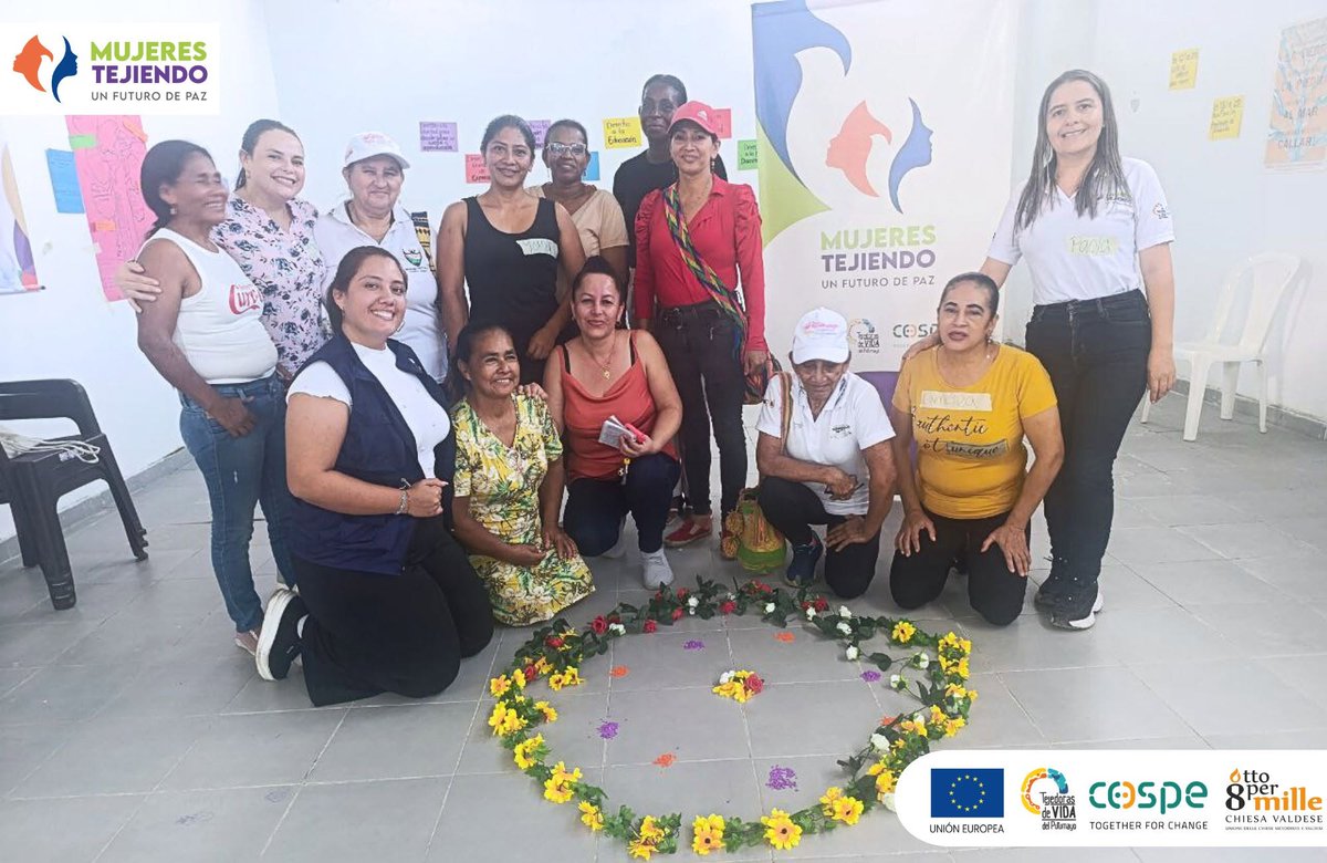 El Consejo Consultivo de Mujeres de #PuertoGuzmán a través de un plan de acción, buscan exigir el cumplimiento de la política pública de género para las mujeres y transformar su realidad desde la agenda local. 
#MujeresTejiendoPaz <a href="/UEenColombia/">Unión Europea en Colombia 🇪🇺</a> <a href="/mujertejedora/">Tejedoras de Vida</a> #COSPE #Putumayo
