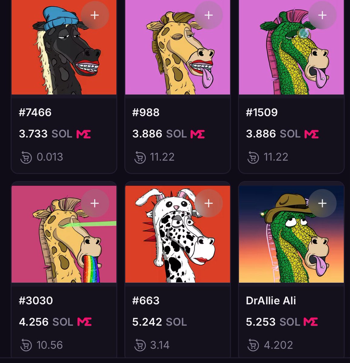 What 🦒 do you want?