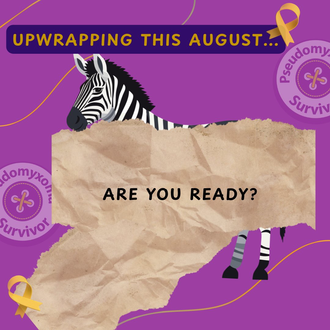 📷📷 Something rare is hiding inside…
August is Appendix Cancer Awareness Month.
Stay tuned to unwrap the facts, share the stories, and help us raise awareness of this often-overlooked cancer.
#AppendixCancerAwareness #PseudomyxomaPeritonei #ZebrasNotHorses #RareButReal