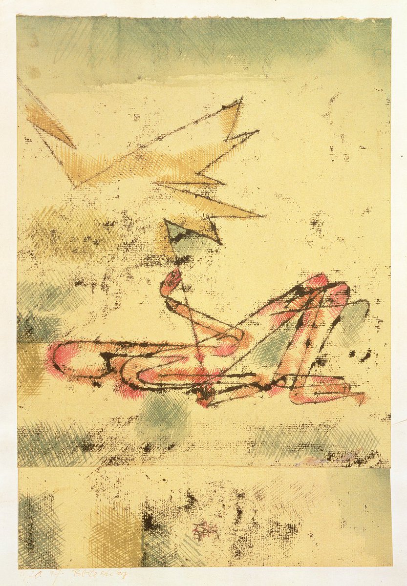 ...Come se si potesse scegliere in
amore, come se non fosse un
 fulmine che ti spezza le ossa e ti
lascia lungo disteso in mezzo al cortile.
Julio Cortázar 

#IlGiocoDelMondo
#art Paul Klee