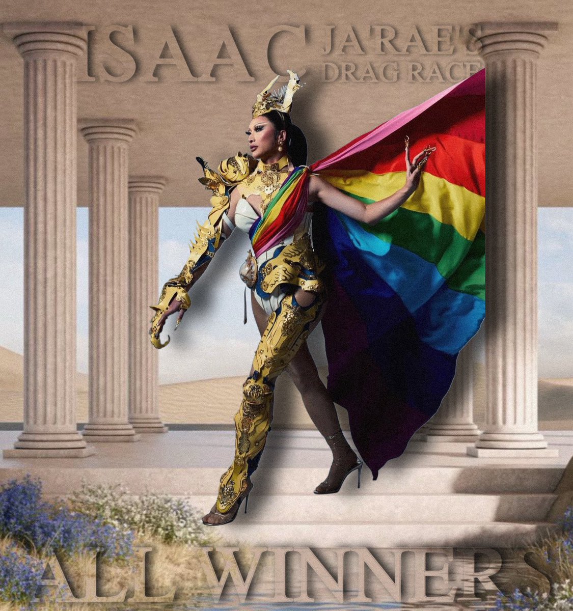It’s about to get gapeyyyy! 🌹 <a href="/shyomori/">ash ☆</a> joins #AllStars1 – streaming AUGUST 6TH on <a href="/IJDragRace/">Isaac Ja’Rae’s Drag Race</a>! ⛓️

Season 3, Winner!