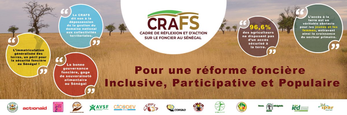 Enda Pronat: Protection naturelle des terroirs (@pronatenda) on Twitter photo Foncier au Sénégal : Le <a href="/CRAFS_Senegal/">CRAFS</a> salue les avancées et met en garde contre une recentralisation
lesoleil.sn/actualites/soc…
<a href="/LeSoleilonline/">La SSPP Le Soleil</a> <a href="/APS_Senegal/">A.P.S - Sénégal</a> <a href="/seneweb/">seneweb .com</a> <a href="/senego/">Senego.com</a> <a href="/kebetu/">kebetu</a> Foncier au Sénégal : Le <a href="/CRAFS_Senegal/">CRAFS</a> salue les avancées et met en garde contre une recentralisation
lesoleil.sn/actualites/soc…
<a href="/LeSoleilonline/">La SSPP Le Soleil</a> <a href="/APS_Senegal/">A.P.S - Sénégal</a> <a href="/seneweb/">seneweb .com</a> <a href="/senego/">Senego.com</a> <a href="/kebetu/">kebetu</a>