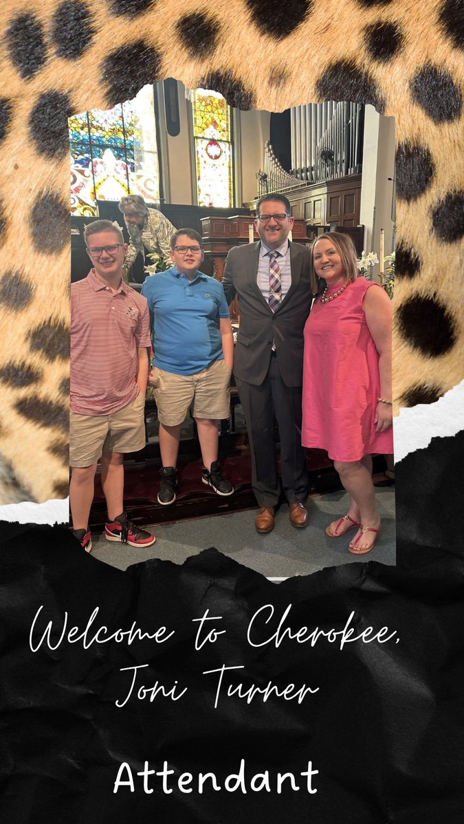We’re excited to welcome another new member of our Cherokee team, Joni Turner!! 🥰 Mrs. Turner will be an Attendant working  with our Special Education Team. She’s going to be a great addition to our Cheetahs! #cheetahpride #WEareLakota 
🐆❤️