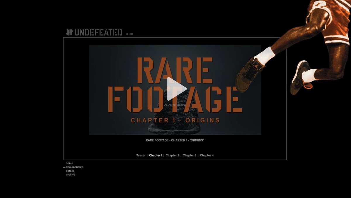 EQL (@eqlofficial) on Twitter photo If you're here for the history, check out undaj4.com for bts and archive content.
Chapter 1 - Origins of "Rare Footage", <a href="/UNDEFEATEDinc/">UNDEFEATED</a>'s documentary covering the history and bts of this release is out now.
Remaining chapters will release over the coming days If you're here for the history, check out undaj4.com for bts and archive content.
Chapter 1 - Origins of "Rare Footage", <a href="/UNDEFEATEDinc/">UNDEFEATED</a>'s documentary covering the history and bts of this release is out now.
Remaining chapters will release over the coming days
