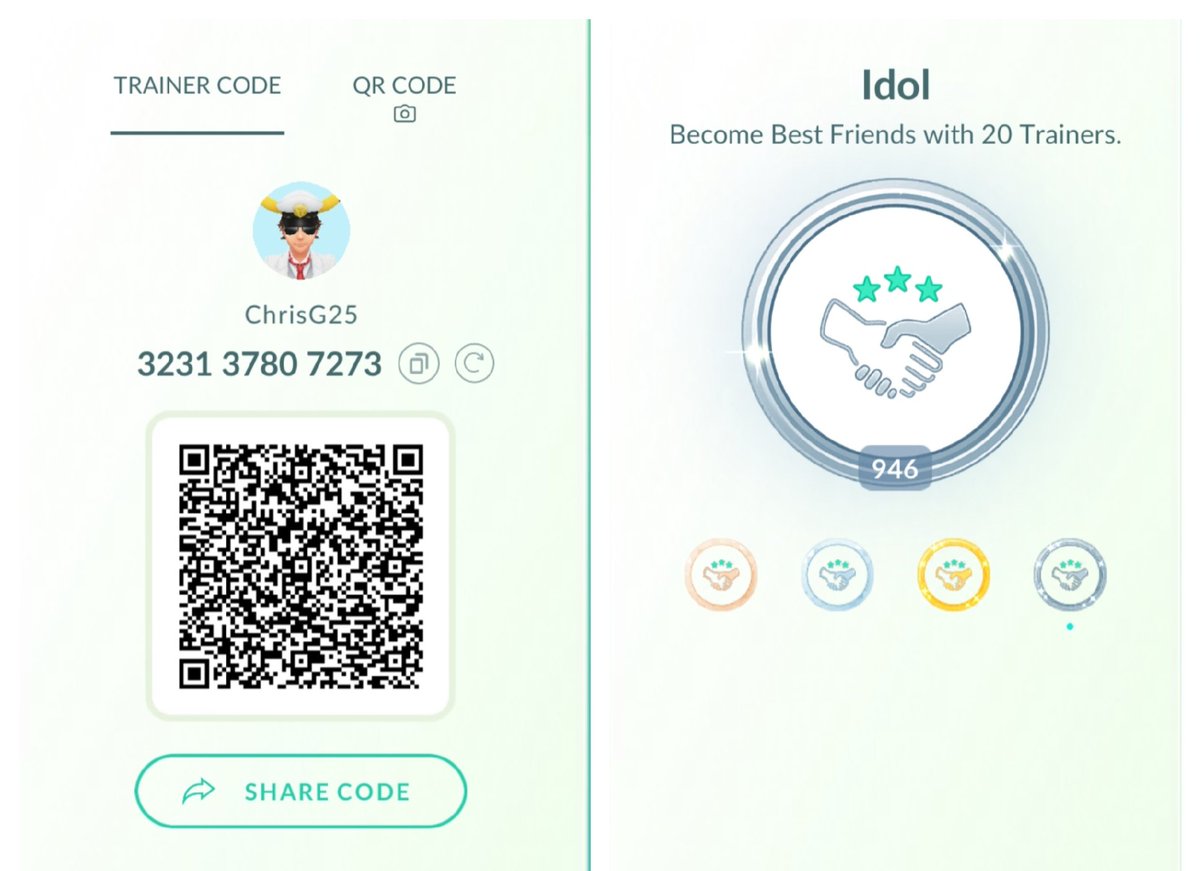 Thank you for recent best friends. I am looking for 10 more daily OPENERS to hit best friends fast.

🎁Open daily
🥚On notifaction, no sync needed but don't stall
🗑 slow progress= remove
⬇️comment IGN. Ignoring silent requests

323137807273
#PokemonGO