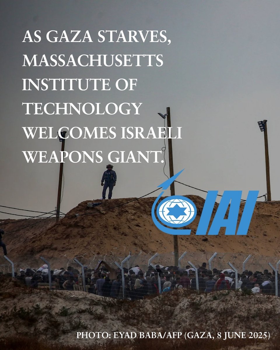 Breaking:  MIT has deepened its ties to the state-owned weapons trafficker Israeli Aerospace Industries (IAI).