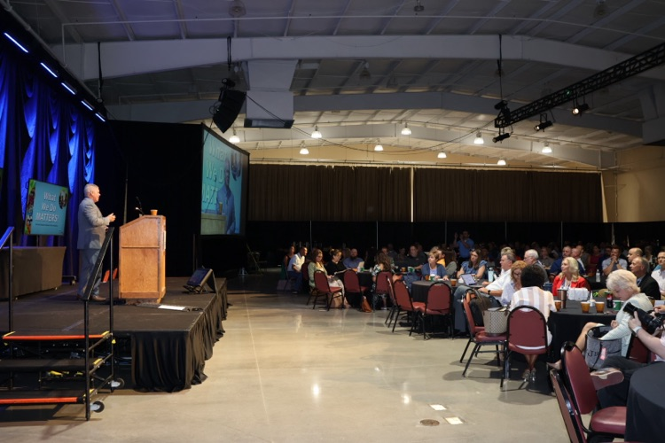 We closed the 64th Annual DESE Cooperative Conference with inspiration from Dr. David Schmitz, updates from Dr. Kyle Kruse, and closing remarks from Commissioner Eslinger! 

Remember “What we do matters.” 💼📚

#MASALeads #MoED25 #StrongerTogether