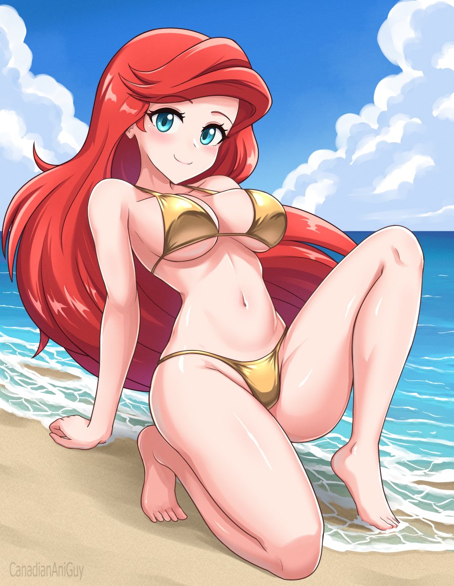 Gold Bikini Ariel