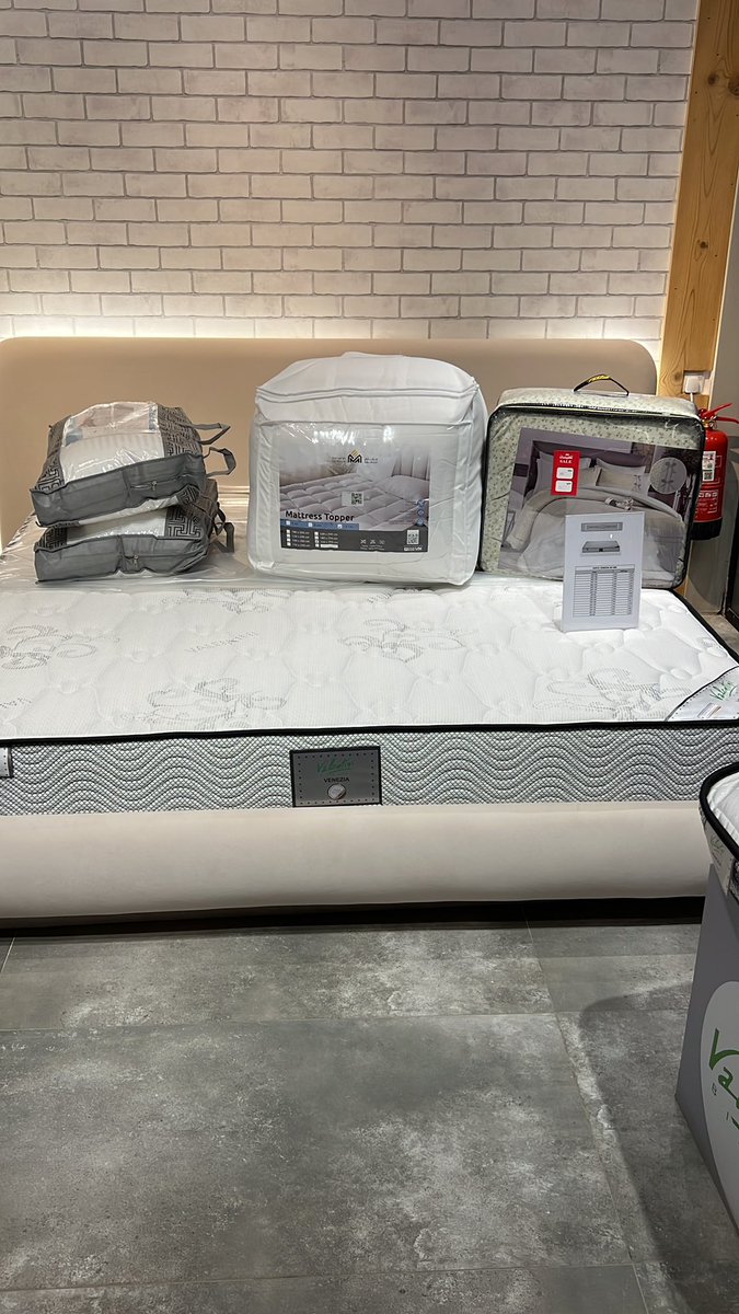 اشتري المرتبة واحصل علا 4 🎁 هدايا لحاف +2مخدة فندقيه+ لباد قطن ارتفاع 14سم #اعلانكم__ترندد_о5592о9ち93