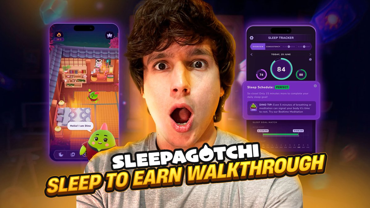 New sleep to earn game!

Earn vsleep, fight monsters, and fix your schedule.

Tutorial walkthrough - youtu.be/UklQ5YdzZMY