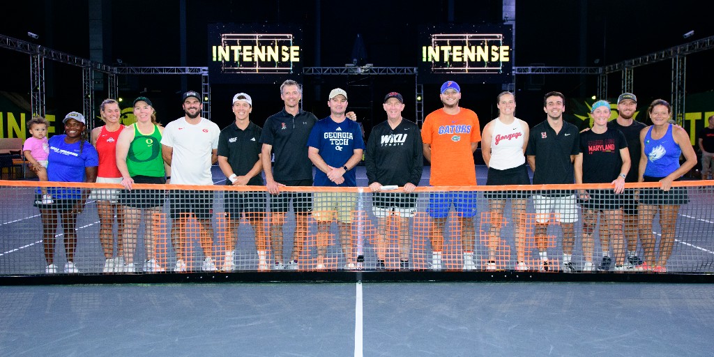 🔥 From the sidelines to the spotlight! This weekend, college tennis coaches traded clipboards for rackets in the first-ever INTENNSE™ Coaches Dual. 

📖 Read the full story: intennse.com/article/Colleg…