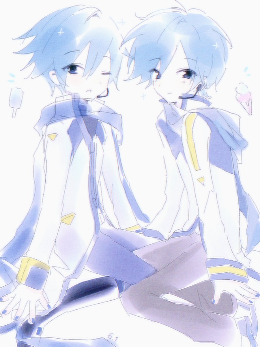 lemon2038626's tweet photo. #KAITO 
6月1号画的 https://t.co/3UtEFAuaaW