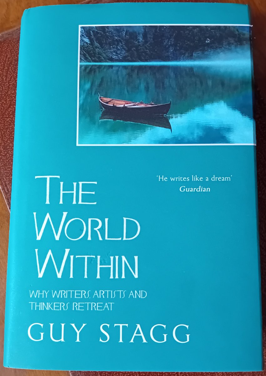 Really enjoyed this book by my friend <a href="/GuyStagg/">Guy Stagg</a> - about retreating from the world, what it has done for great artists &amp; thinkers, and crucially what it can't do.