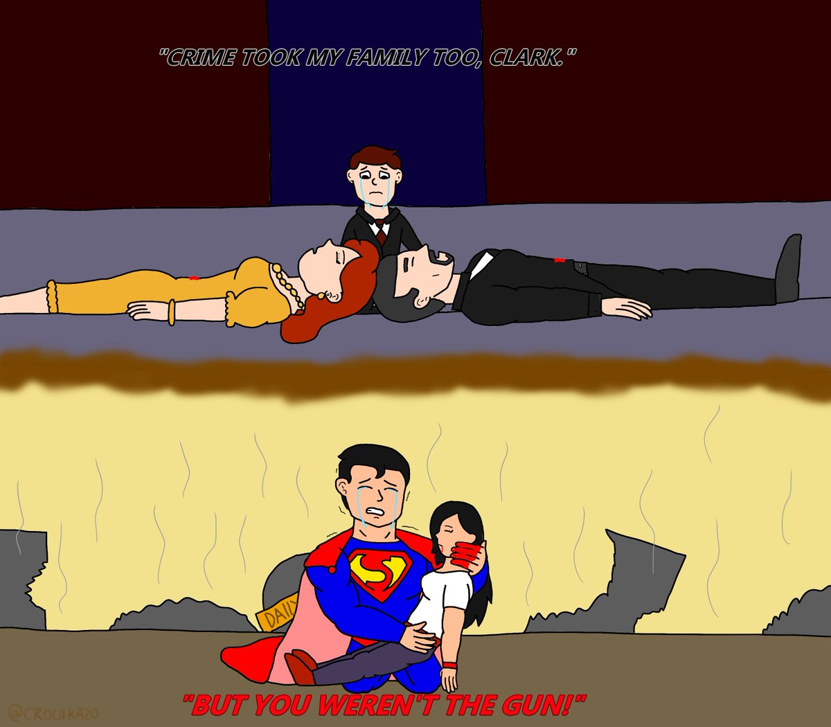 CROLUKA20's tweet photo. I've been playing Injustice 1, one of my fav games of all time, again
#injustice #dcuniverse #superman #batman #justiceleague #wonderwoman #loislane #thomaswayne #marthawayne #metropolis #gotham #netherrealmstudios #fightinggame #alternativeuniverse #fanart #drawing https://t.co/0l7Xr11Dzj