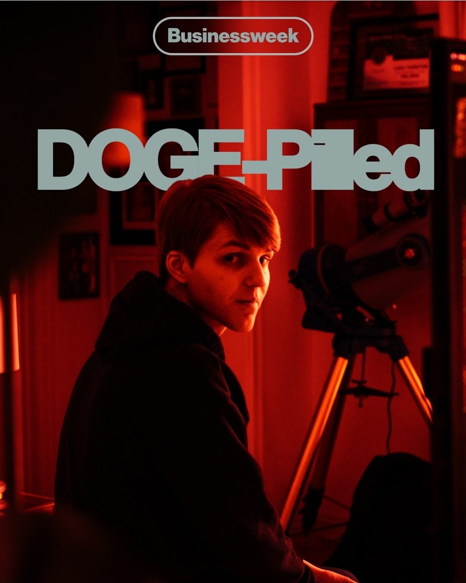 NEW investigation: DOGE-Pilled

The full story on the transformation of 23 year-old Luke Farritor and how he ended up at the Department of Government Efficiency--slashing, dismantling, undoing--wielding a résumé that "didn’t pass muster”

NO PAYWALL!

bloomberg.com/features/2025-…