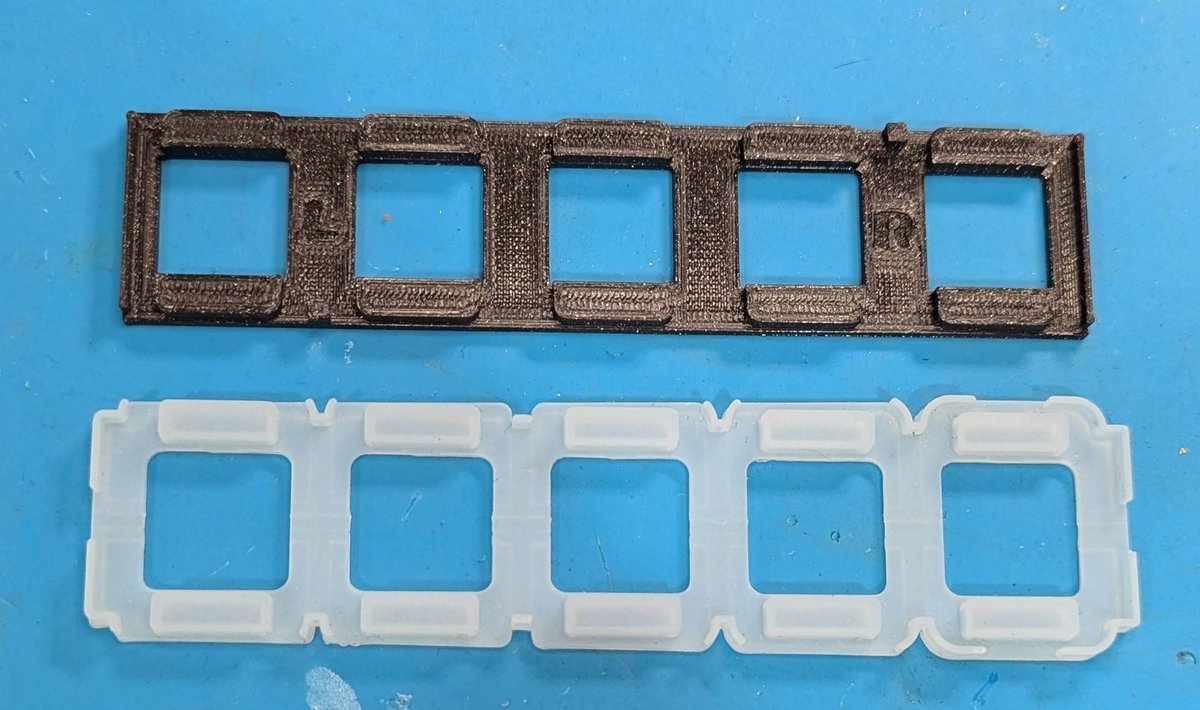 I have decided to release a printable 3D Model of the dampening pad in the CRKD Guitar for free! This is so people can get the added stability of the dampening pad, while simultaneously changing the feel based on what filament you use!

Link(s) in reply below