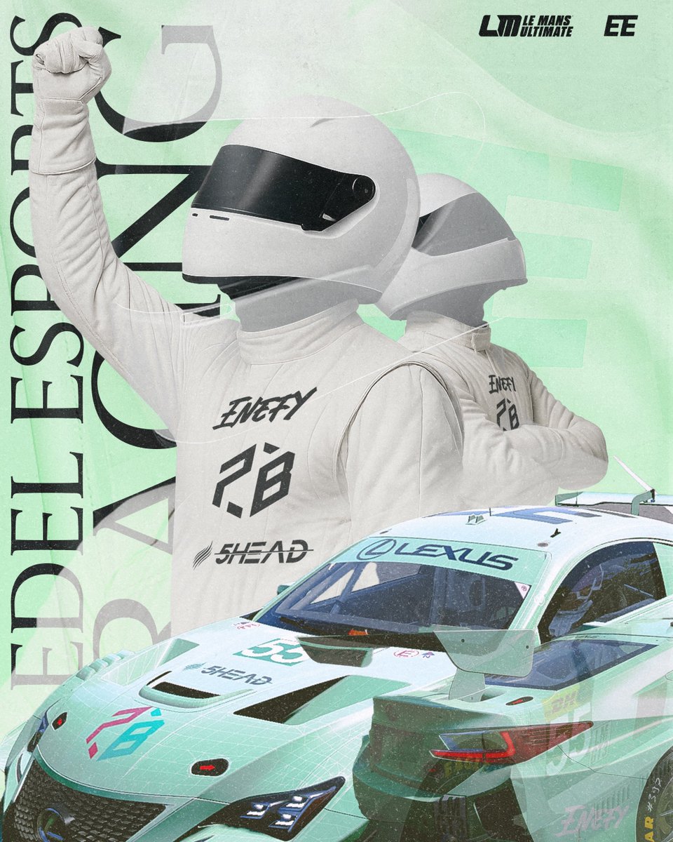 Edel eSports Gaming (@edelgame) on Twitter photo Edel Esports X Sim Racing
Edel Esports fährt ab sofort im <a href="/LeMansUltimate/">Le Mans Ultimate</a> mit! 🏁
Unser Edel Racing Team:
🏎️ Akay „<a href="/Yurii_34/">Yuri</a>“ K.
🏎️ Leon L.
🏎️ Chris „<a href="/n55chris_55/">n55chris</a>“ G.
🏎️ Timo N.
🏎️ Niklas „<a href="/NiklasHe08/">Niklas Henkel</a>“ H.
🏎️ Pascal H.
Das Debüttraining: Heute LIVE im Stream! 😍 (Link in den Edel Esports X Sim Racing
Edel Esports fährt ab sofort im <a href="/LeMansUltimate/">Le Mans Ultimate</a> mit! 🏁
Unser Edel Racing Team:
🏎️ Akay „<a href="/Yurii_34/">Yuri</a>“ K.
🏎️ Leon L.
🏎️ Chris „<a href="/n55chris_55/">n55chris</a>“ G.
🏎️ Timo N.
🏎️ Niklas „<a href="/NiklasHe08/">Niklas Henkel</a>“ H.
🏎️ Pascal H.
Das Debüttraining: Heute LIVE im Stream! 😍 (Link in den