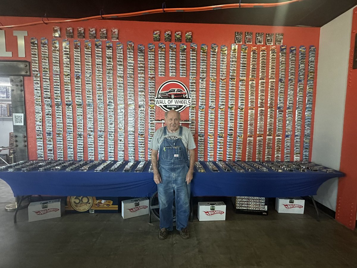 Had the privilege of meeting Ted Kwas of Burkburnett Texas, owner of the largest diecast matchbox car collection in the world!
