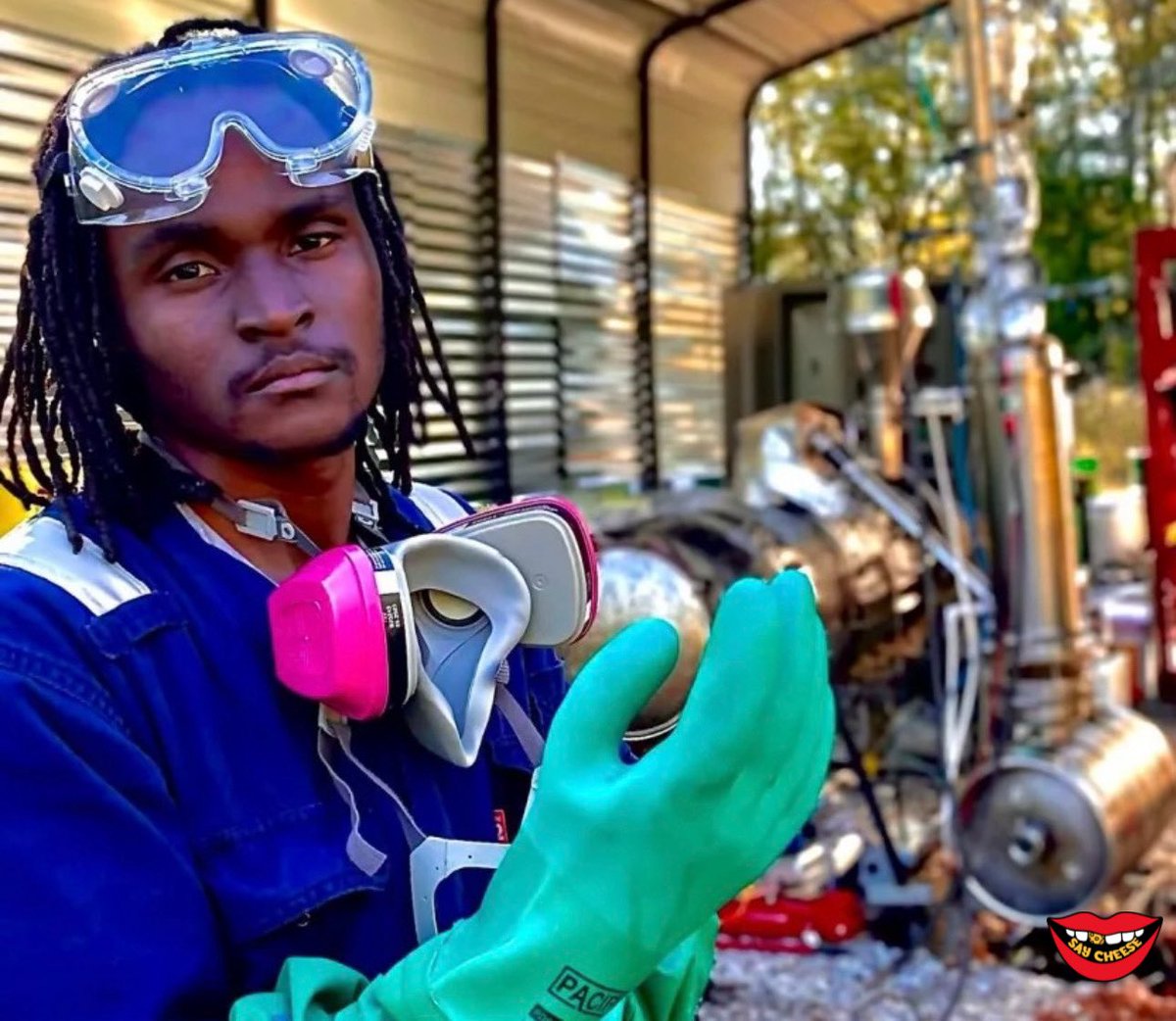 Julian Brown has been confirmed safe by his mother and is keeping a low profile for his safety. He created tech that turns plastic into gasoline