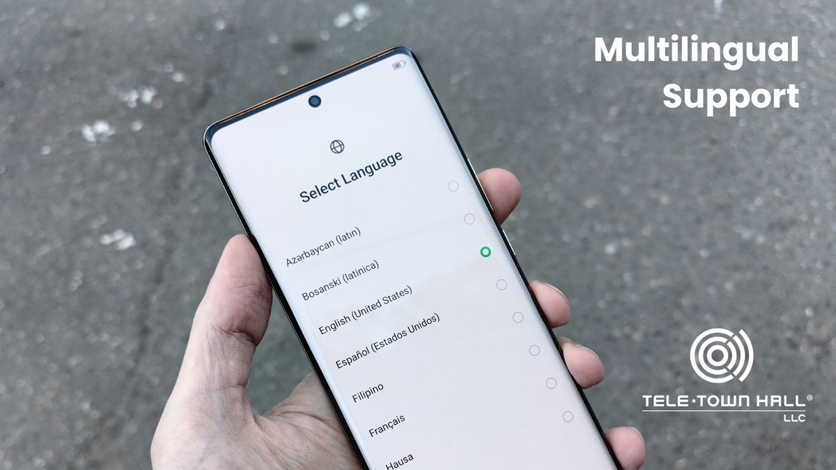 🌍 Reach more people with multilingual outreach!

#TTH supports multiple languages across town halls, texting &amp; more—helping you connect clearly with every community.

👉 Let’s build trust through language. DM us today.

#InclusiveOutreach #Multilingual #SalesBenefit
