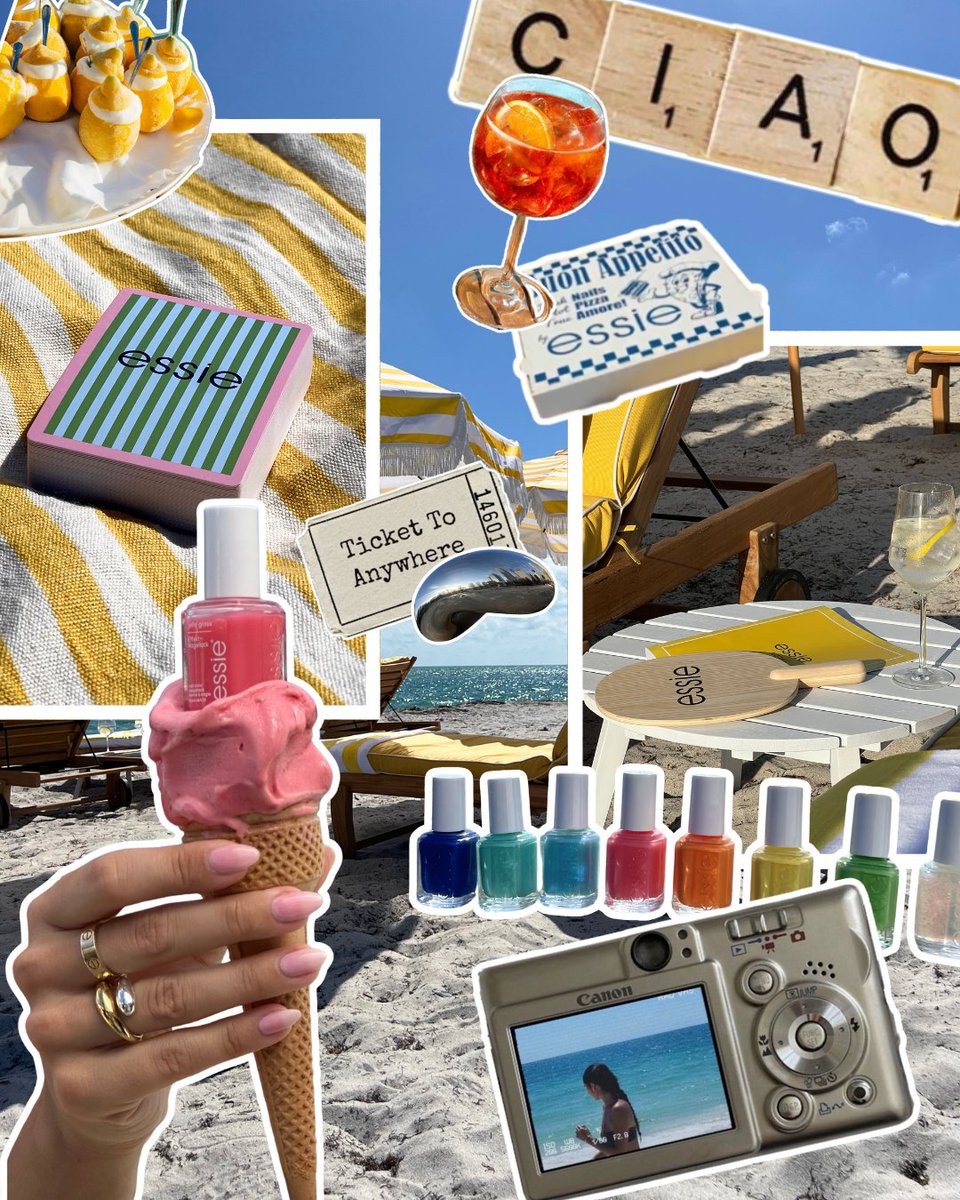 essie's tweet image. When the riviera calls, we answer. Can you guess which city we&apos;re bringing riviera vibes to? ☀️