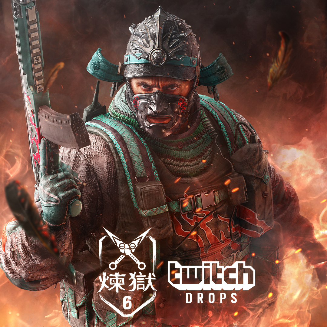 🎁 Twitch Drops start tomorrow at 9am PT, July 30 - August 13.

Unlock a Rengoku themed bundle for Fuze by watching Siege X streams during the event period!

30 Mins: Operator Card
1 Hour: Headgear
3 Hours: Uniform
5 Hours: Weapon Skin (AK-12)