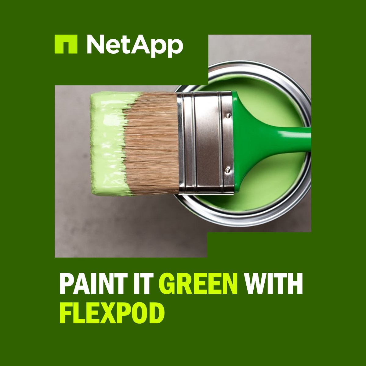FlexPod's tweet image. 🔍 Looking to green your data center without sacrificing performance? FlexPod’s modular, efficient architecture is your answer. 🧠 Get expert insights: ntap.com/3EYidvy #Sustainable #FlexPod #NetApp #Cisco #GreenIT #sustainability