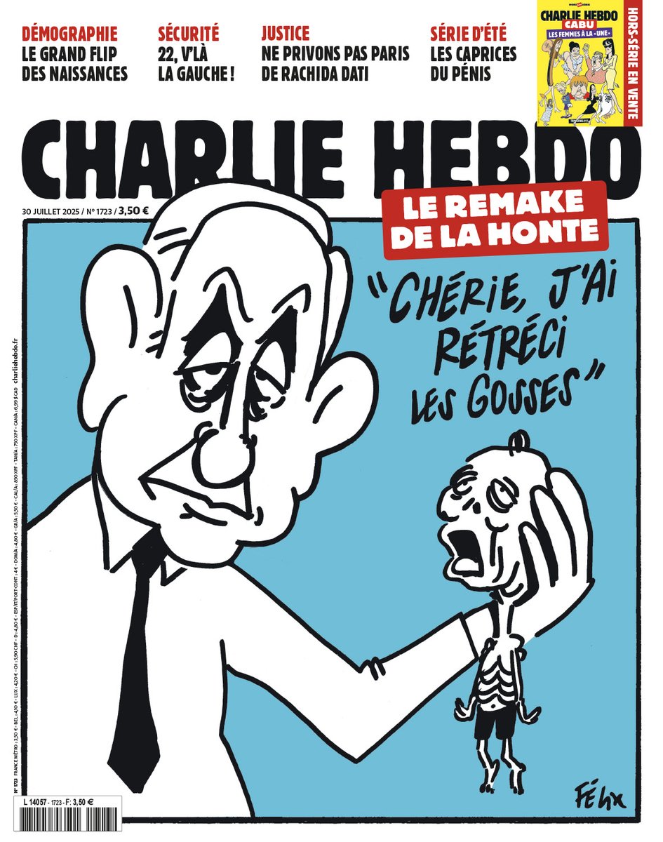 Le remake de la honte

Retrouvez : 

👉 La gauche et la sécurité : une longue histoire d'amour
👉 Rachida Dati à l'assaut de Paris
👉 Expérimentation animale : les macaques sont les rois des cobayes

En vente mercredi