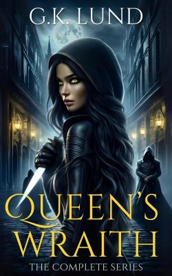 Queen's Wraith: The Complete Series by G.K. Lund - A deadly vampire-werewolf hybrid roams Agartha. Nadia must stop him—or risk exposing the one secret that could destroy her.
bookbarbarian.com/queens-wraith-…