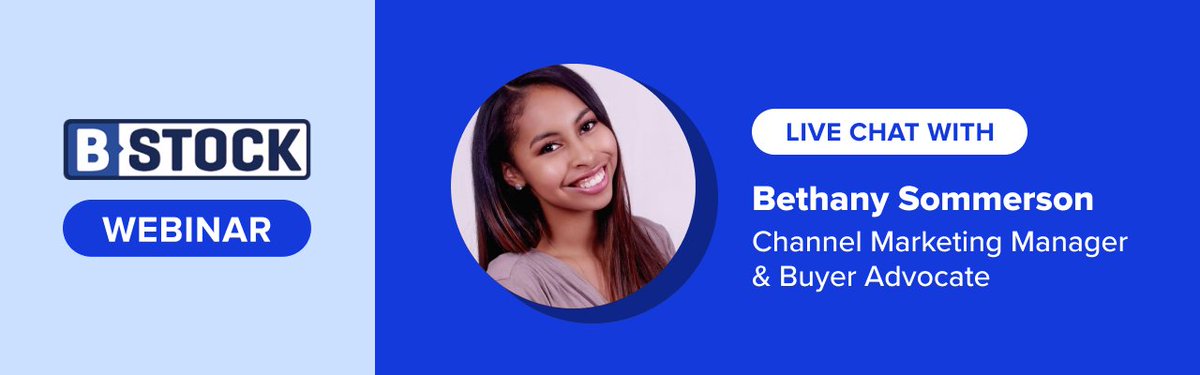 bstocksol's tweet image. 🥳 New platform features are live at B-Stock!

Join our live webinar on August 14 to see these improvements in action, plus get a sneak peek at new storefronts coming!

🗓 Aug 14 | 9 AM PT / 12 PM ET

👉 Save your spot: ow.ly/SsoN50Worpq

#ResellerCommunity #ResaleBusiness