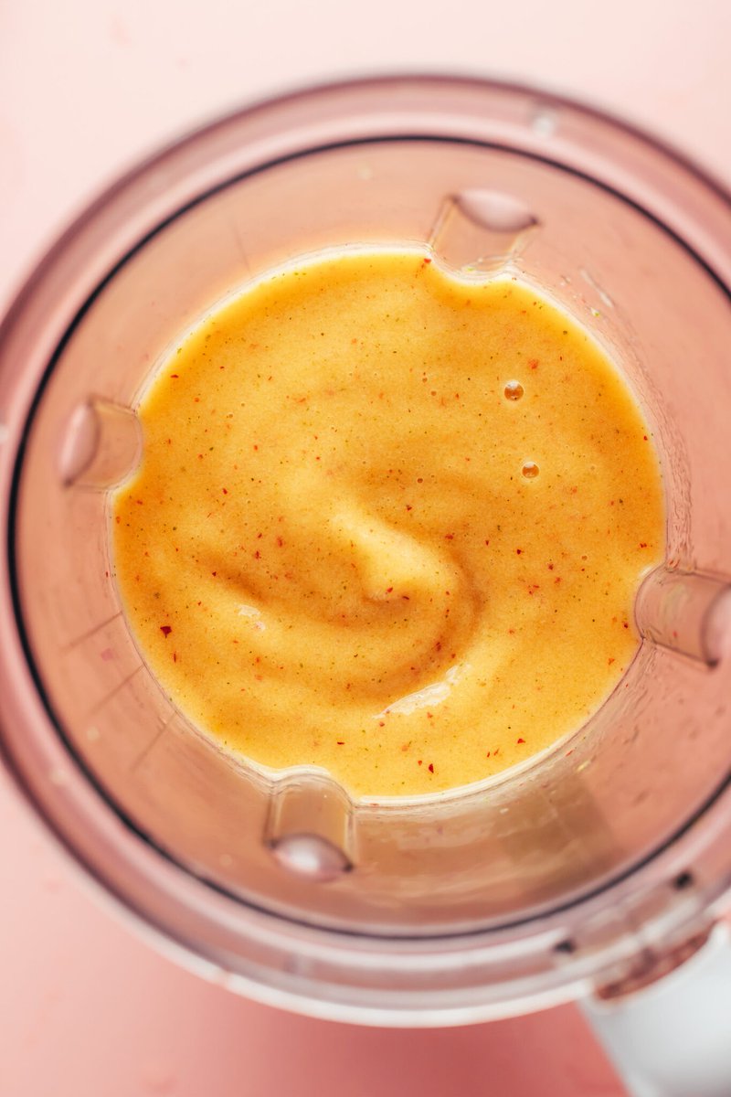 NEW! Frozen PEACH DAIQUIRI 🍑🍹 – super refreshing, subtly minty, naturally sweet &amp; SO easy to make! This tropical-tasting drink 🍍 is suitable for ALL – add white rum or leave it out! Just 5 MINUTES &amp; 5 ingredients required! Tap the link for the recipe: l8r.it/LeFs