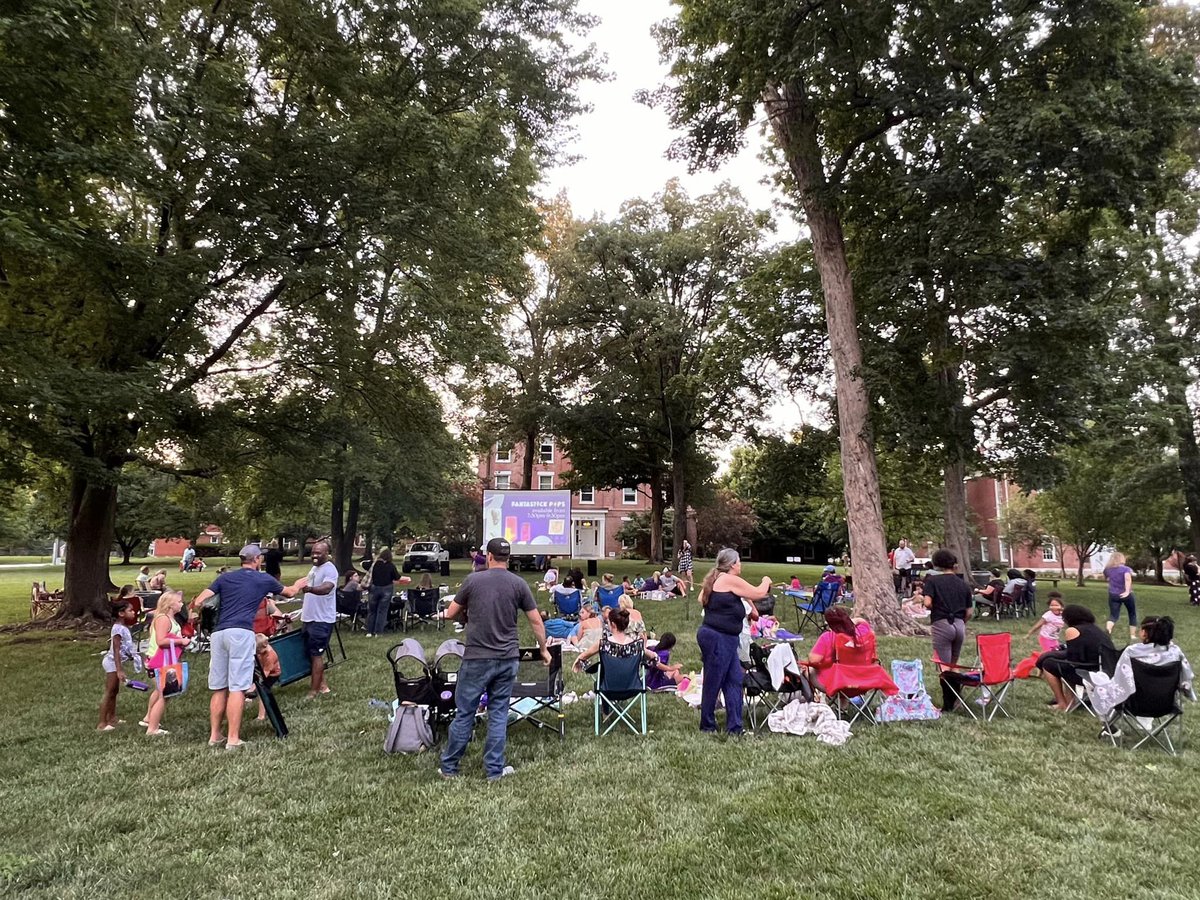 Throwback to last summer's Outdoor Movie Night on the front lawn!

And we're doing it again on Aug. 8 at 8 PM, as Moana 2 hits the big screen. This FREE event is open to all - just bring your blankets, snacks, lawn chairs, and the whole family!

REGISTER: ow.ly/Xa9h50Ww3y8