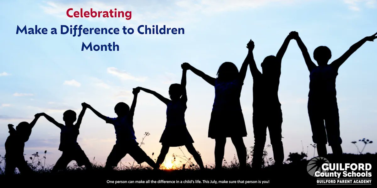 🌟July is National Make A Difference to Children Month. Together, we can support all children and ensure they have what they need to be successful in school and in life.💛🚸