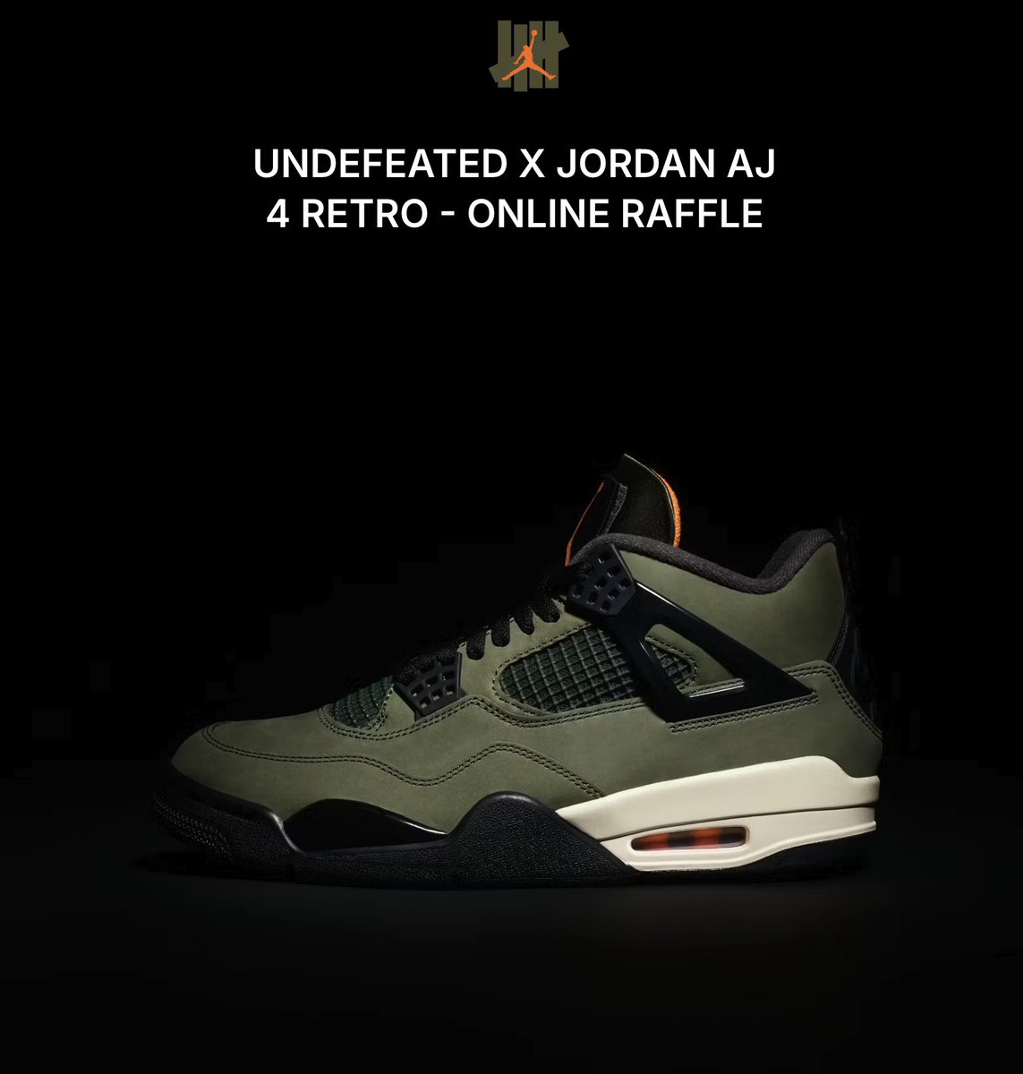We know the real ones all entered yesterday, so reminding everyone that there's only 23 hours remaining to enter the draw is unnecessary, right? 

raffle.undefeated.com/en-US/launch