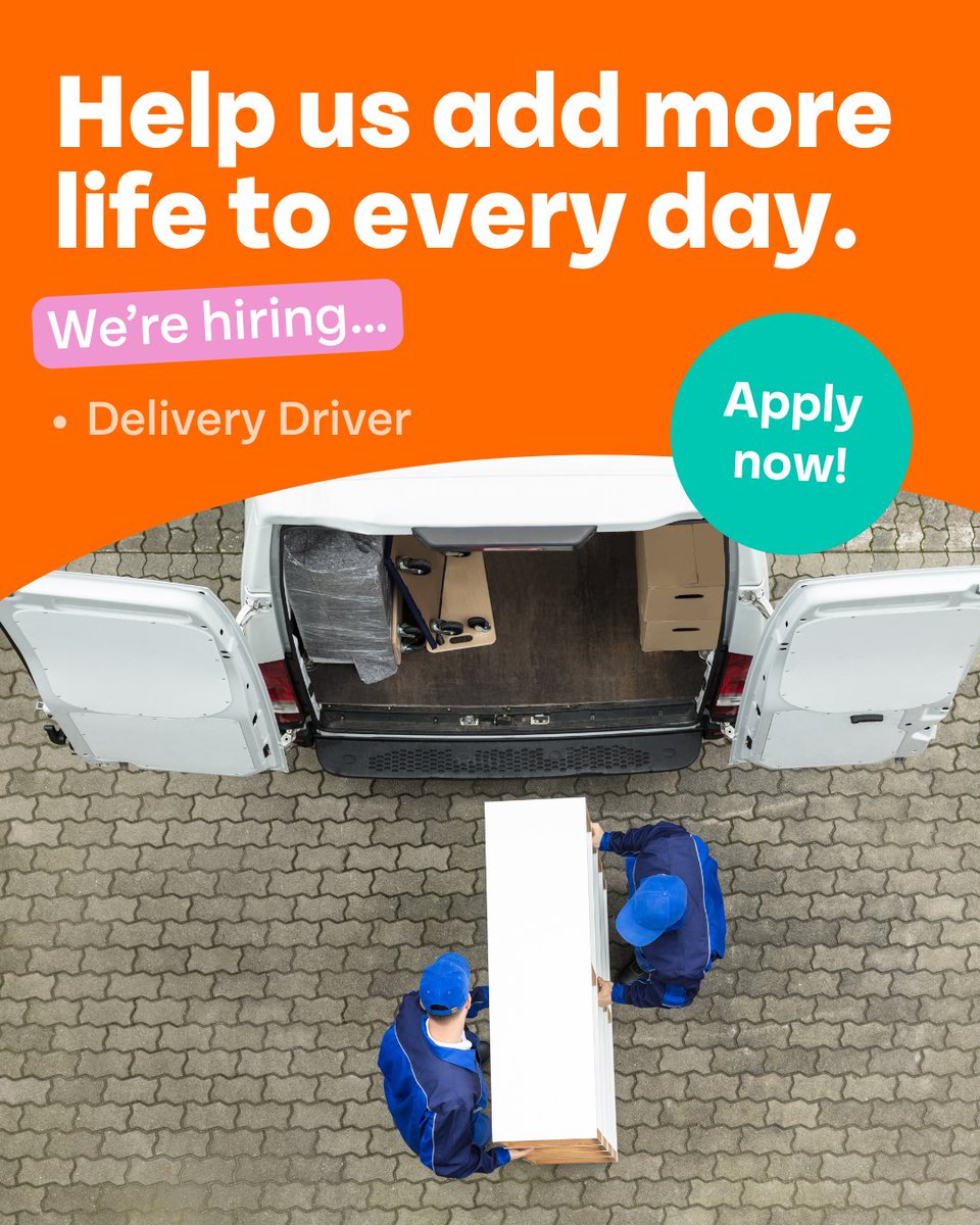 Rotherham Hospice is hiring a full-time Delivery Driver to support our retail team. You'll collect donations, deliver goods &amp; represent us in the community with care. Based at our Superstore. Apply by 7 Aug 2025 👉 Learn more and apply at rotherhamhospice.org.uk/vacanciesrothe…