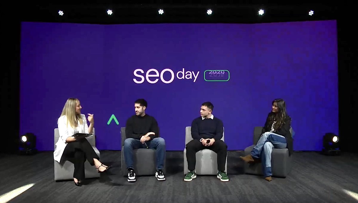 Carolina, Agustín y Matías dibujan el nuevo mapa: tecnología, IA y contenido se cruzan en un terreno donde la confianza y la experiencia de compra mandan. Aprender a usar la IA como aliada, no como reemplazo, parece ser el verdadero diferenciador. #SEODay <a href="/PuntoRojoM/">Punto Rojo☝️</a>