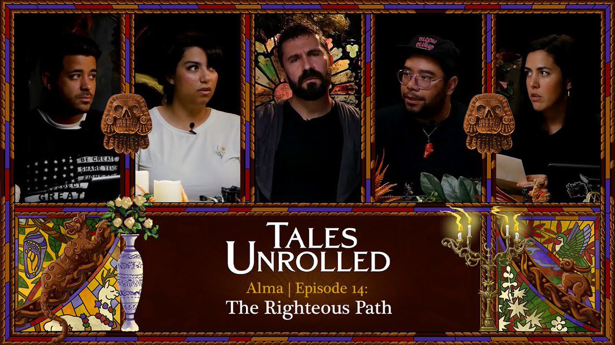 The story of #TalesUnrolled: Alma continues to be unfurled &amp; woven between its DM &amp; players. What lies ahead? Check out the latest episode NOW to find out.

youtu.be/11NwwAKWRK8