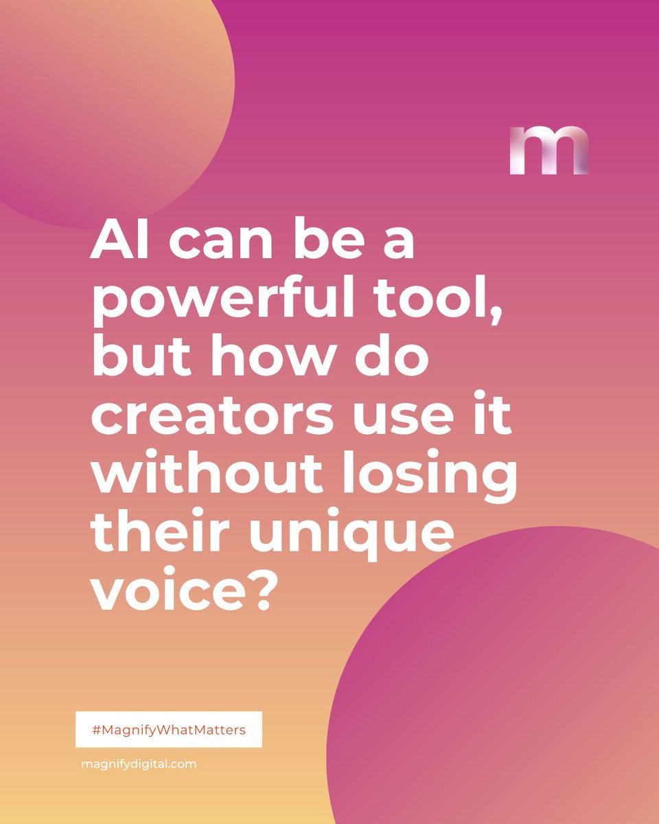 Here are 3 smart ways creators are using AI right now:
1. Draft faster captions
2. Boost YouTube SEO with keyword insights
3. Track audience sentiment with social listening

Need help with keyword tools? We’ve got you.
#CreatorTools #ContentTips #MagnifyDigital #ScreenAI