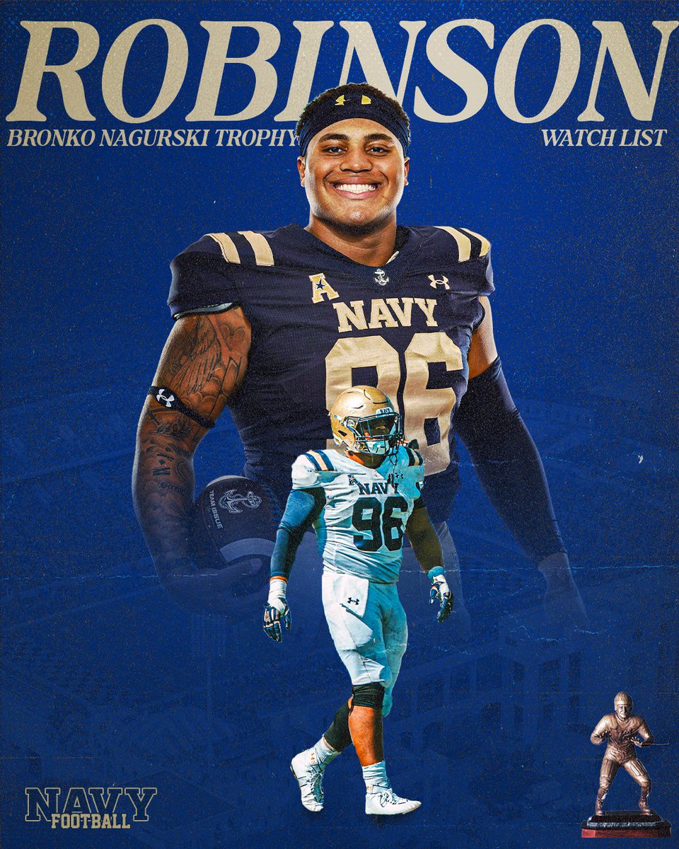 Navy Football (@navyfb) on Twitter photo Congrats to Landon for earning a spot on the Bronko Nagurski Trophy Watch List!
#GoNavy | #RollGoats Congrats to Landon for earning a spot on the Bronko Nagurski Trophy Watch List!
#GoNavy | #RollGoats