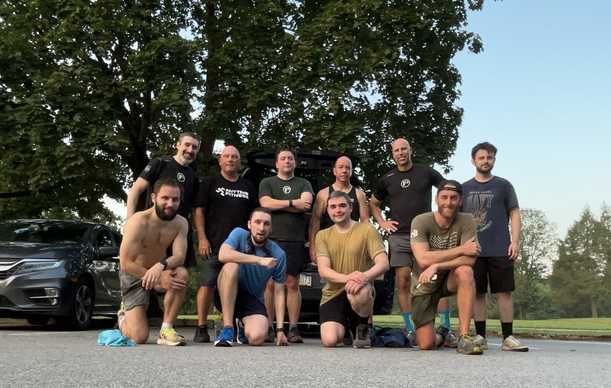 07/29/25 #AAR #F3TheThicket

10 PAX (8 runners &amp; 2 ruckers) met alongside the Schuylkill River Trail this morning for some Tuesday miles

Welcome FNG Equator! 🗺️

Another hot and humid opportunity to get after it! 💪