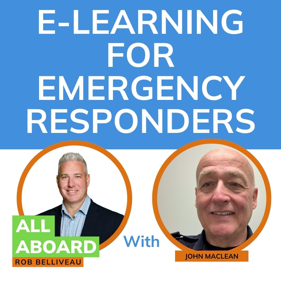 🎙️ This month, Rob is joined by his mentor and former supervisor, John Maclean. Rob and John discuss their multi-year journey to transform Halifax Regional Fire &amp; Emergency's training program.🔥💻🙌 Watch bit.ly/3UzPrp3 or listen bit.ly/458JGnj now!
