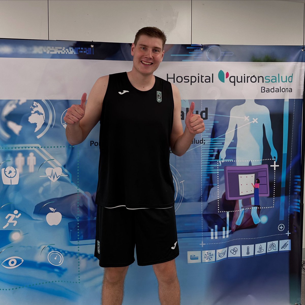 Club Joventut Badalona (@penya1930) on Twitter photo ๐ <a href="/SimonBirgander/">Simon Birgander</a> ๐๐ค
๐ Ben contents de tornar-te a tenir aquรญ!
#CityOfBadalona ๐ <a href="/SimonBirgander/">Simon Birgander</a> ๐๐ค
๐ Ben contents de tornar-te a tenir aquรญ!
#CityOfBadalona