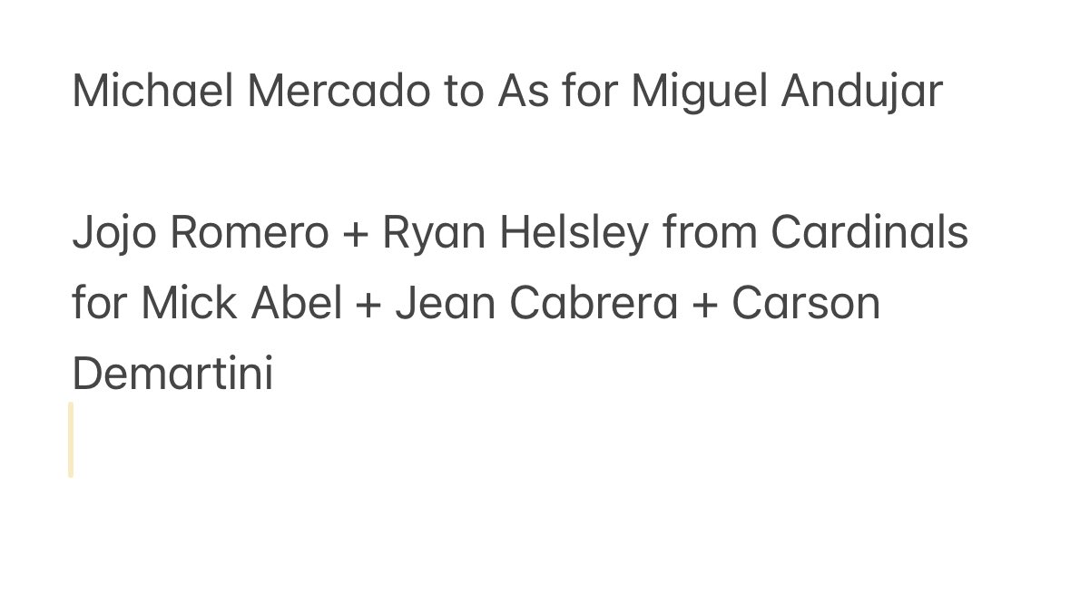 My Phillies trade deadline prediction. As usual, wholly underwhelming