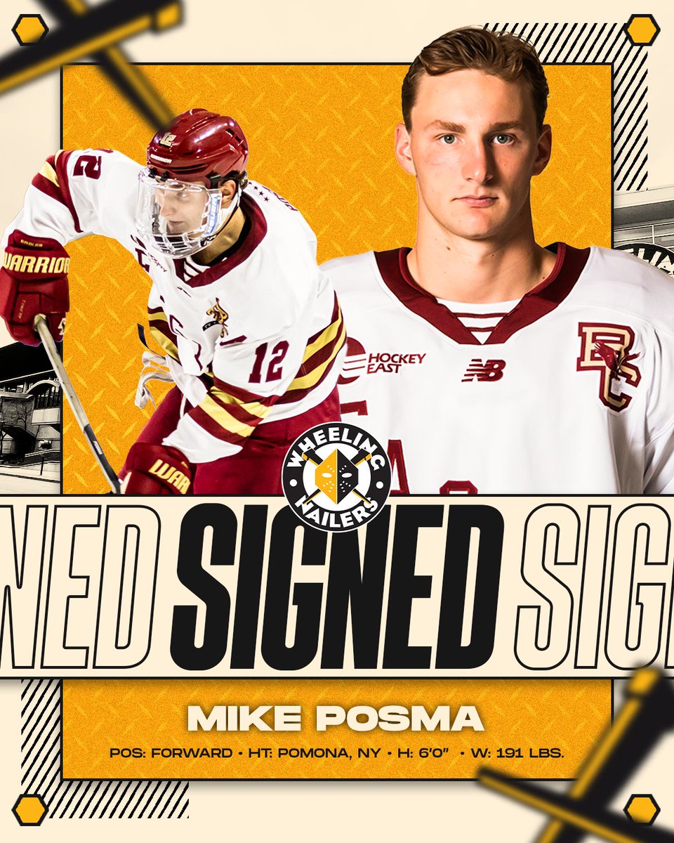 🚨 ANOTHER NEW KID ON THE BLOCK! 🚨

OFFICIAL: The Wheeling Nailers have signed F Mike Posma for the 2025-26 Season!

#SteelTheMoment