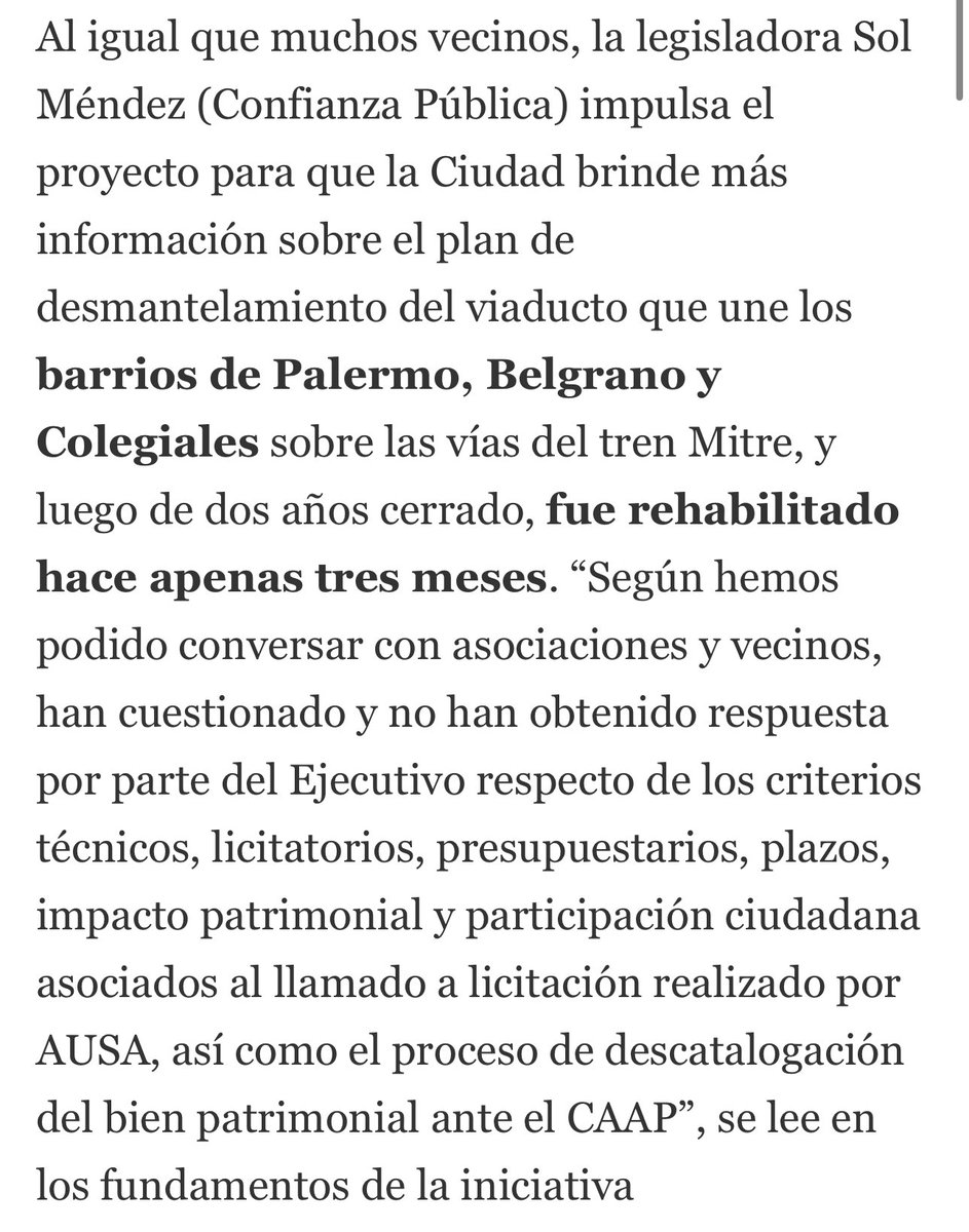 ❌ Ante la falta de información por parte del gobierno de la ciudad es que impulsamos este proyecto. 
Los vecinos merecen saber qué obras se van a llevar a cabo en sus barrios.

🔗 lanacion.com.ar/sociedad/pedid…